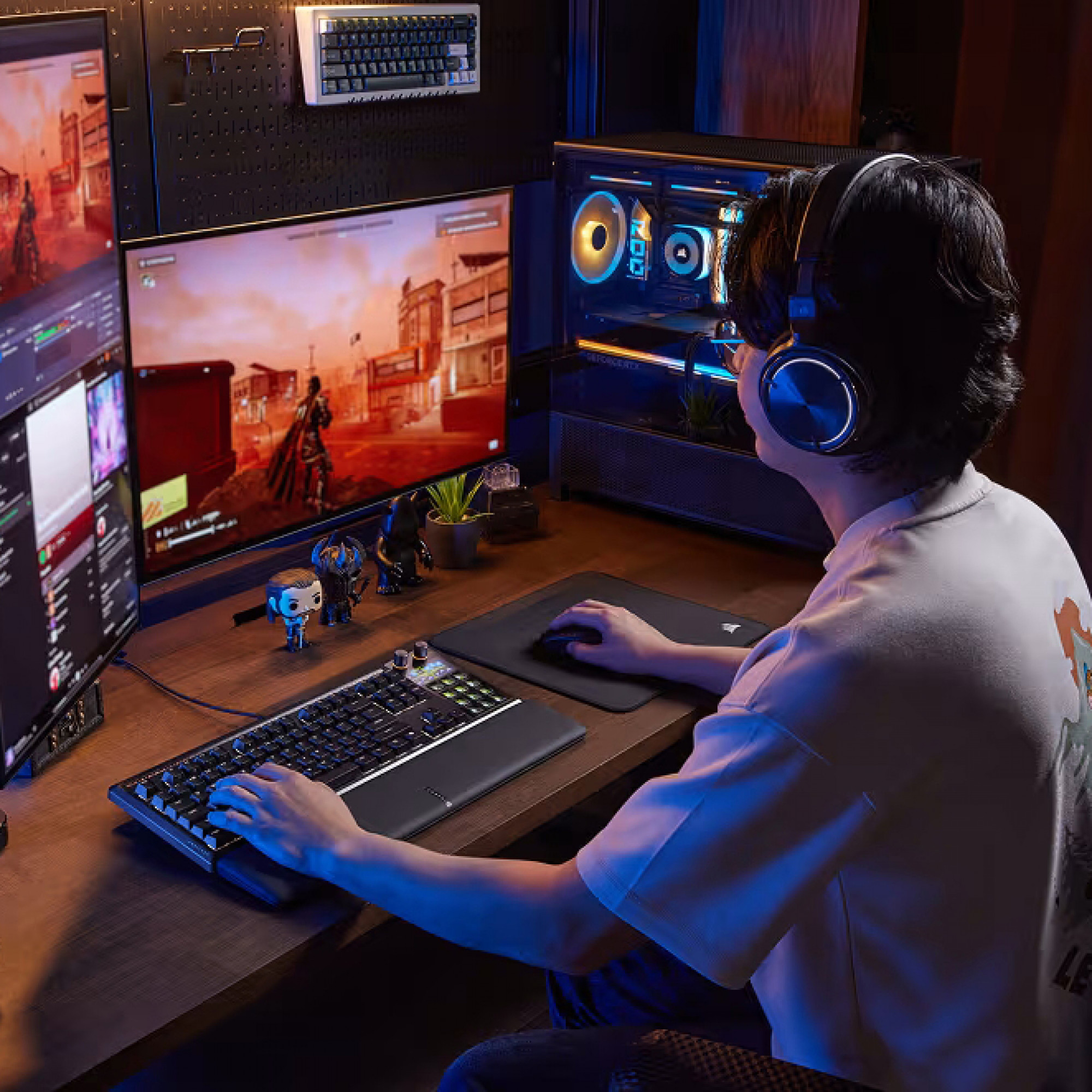 Клавіатура із вбудованим Stream Deck Corsair Galleon 100 SD